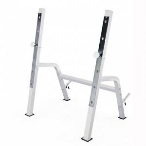 Стойка для штанги DFC GORILLA белая 201321W/2 тренажер силовой для дома - Vasil-Gym
