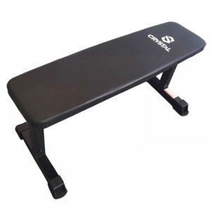 Скамья прямая для жима DFC CRYSTAL FM-CS703BK до 250 кг тренажер vasil - Vasil-Gym