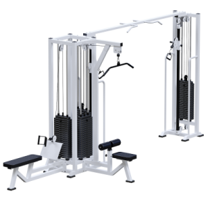 Профессиональный силовой тренажер Блочная станция регулируемая Sabirgym SG092*4*100*2400 стеки 4х100 кг vasil - Vasil-Gym