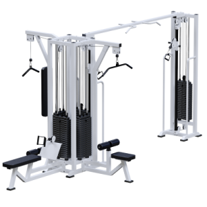 Профессиональный силовой тренажер Блочная силовая станция Sabirgym SG093*5*100*2400 стеки 5х100 кг swat - Vasil-Gym