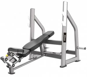 FTX-61A38 Скамейка для жима под углом вверх Профессиональный силовой тренажер - Vasil-Gym