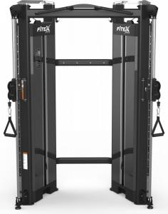 FTX-C432B Угловая блочная рамка (кроссовер) Fitex Pro Профессиональный силовой тренажер - Vasil-Gym