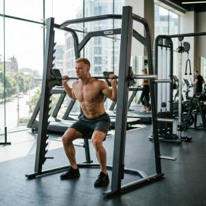 Машина Смита UNIX Fit 202 PRO UC-6767 Профессиональный силовой тренажер узси - Vasil-Gym