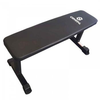 Скамья прямая для жима DFC CRYSTAL FM-CS703BK до 250 кг тренажер vasil - Vasil-Gym