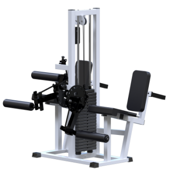 Профессиональный силовой тренажер Разгибание ног сидя + Сгибание ног сидя Sabirgym SG053.3 стек 100 кг спорт доставка - Vasil-Gym