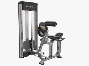FTX-5508F Комбинированный пресс машина / разгибатель спины Fitex Pro Профессиональный силовой тренажер - Vasil-Gym