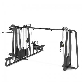 Силовая мультистанция UNIX Fit MAX PRO Кроссовер 5-ти позиционный UC-1641A-SET1614B uzsi - Vasil-Gym