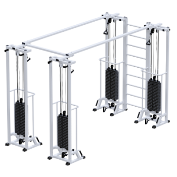 Тренажер Потапова стек 4х75 кг Sabirgym SG085.4*2200*75 реабилитационный для кинезитерапии vasil - Vasil-Gym